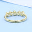 GENUINE YELLOW DIAMOND & DIAMOND RING(#:P1091)