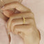 GENUINE YELLOW DIAMOND & DIAMOND RING(#:P1091)