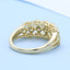 GENUINE YELLOW DIAMOND & DIAMOND RING(#:P1092)