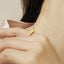 GENUINE YELLOW DIAMOND & DIAMOND RING(#:P1093)