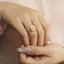 GENUINE YELLOW DIAMOND & DIAMOND RING(#:P1099)