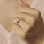 GENUINE YELLOW DIAMOND & DIAMOND RING(#:P1099)