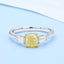 GENUINE YELLOW DIAMOND & DIAMOND RING(#:P1100 )