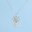 GENUINE YELLOW DIAMOND & DIAMOND NECKLACE (#:XL010-Y)