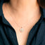 GENUINE YELLOW DIAMOND & DIAMOND NECKLACE (#:XL013-Y)