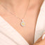 GENUINE YELLOW DIAMOND & DIAMOND NECKLACE (#:XL157-Y )