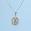 GENUINE YELLOW DIAMOND & DIAMOND NECKLACE (#:XL166-Y)