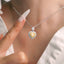 GENUINE YELLOW DIAMOND & DIAMOND NECKLACE (#:XL185-Y)