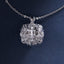 SOLID GOLD LAB-GROWN VVS FANCY VIVID YELLOW DIAMOND & DIAMOND PENDANT (#:SY018Y-P)
