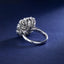SOLID GOLD LAB-GROWN VVS FANCY VIVID YELLOW DIAMOND & DIAMOND RING (#:SY018Y-R)