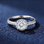 SOLID GOLD D-E VVS LAB-GROWN DIAMOND RING (#:2026R1)