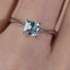 LAB-GROWN BLUE DIAMOND & DIAMOND RING(#:LGJZ008-B)