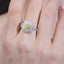 LAB-GROWN YELLOW DIAMOND & DIAMOND RING/PENDANT(#:LGJZ050-Y)