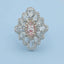 GENUINE PINK DIAMOND & DIAMOND RING/PENDANT(#:JZ159-F)
