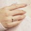 GENUINE YELLOW DIAMOND & DIAMOND RING(#:P1100 )