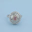 GENUINE PINK DIAMOND & DIAMOND RING(#:JZ094-F)