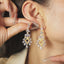 GENUINE 4.89 CTW YELLOW DIAMOND & DIAMOND EARRINGS (#:MQED02)