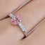 LAB-GROWN PINK DIAMOND & DIAMOND RING(#:LGJZ053-F)