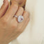 GENUINE PINK DIAMOND & DIAMOND RING(#:MQJZ25)