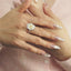 GENUINE YELLOW DIAMOND & DIAMOND RING(#:P1086  )