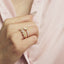GENUINE YELLOW DIAMOND & DIAMOND RING(#:P1073 )
