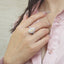GENUINE YELLOW DIAMOND & DIAMOND RING(#:P1037  )