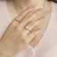 GENUINE YELLOW DIAMOND & DIAMOND RING(#: P1046  )