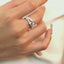 GENUINE 0.68 CTW PINK DIAMOND & DIAMOND RING (#:MQJZ07)