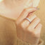 GENUINE PINK DIAMOND & DIAMOND RING (#:MQJZ21)