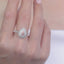 LAB-GROWN PINK DIAMOND & DIAMOND RING(#:LGJZ001-F)