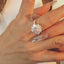 GENUINE PINK DIAMOND & DIAMOND RING(#:MQJZ09)