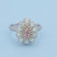 GENUINE PINK DIAMOND & DIAMOND RING/PENDANT(#:JZ066-F)
